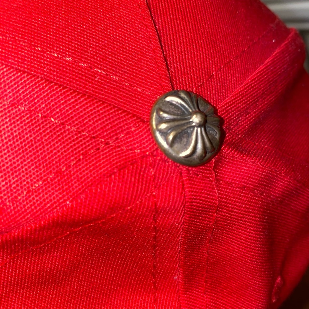 Chrome Hearts Red and Yellow Cap - Picture 2 of 6